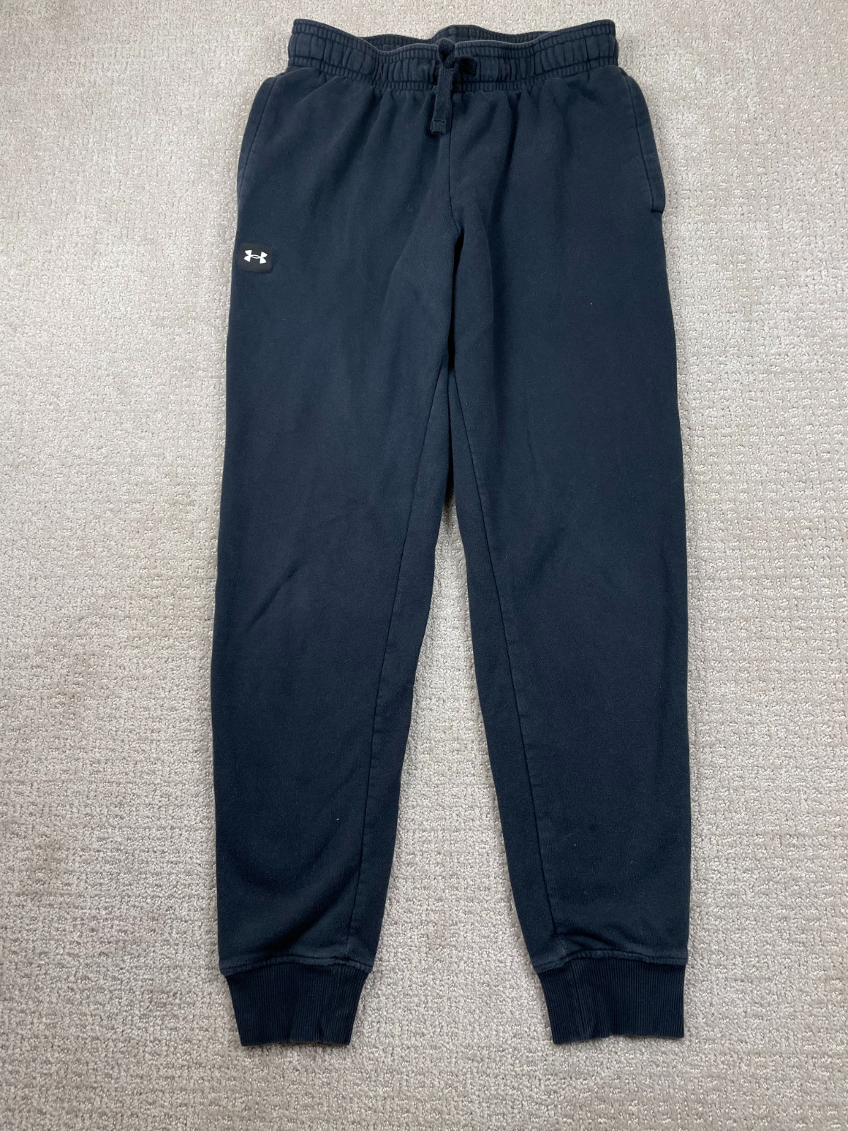 Under Armour Sweatpants Mens Medium Loose Fit Tapered Rival Fleece Pants 1357128