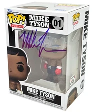 SALE! Mike Tyson Autographed Signed Funko Pop Vinyl Figurine Beckett BAS