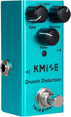 Kmise Crunch Distortion Electric Guitar Effects Pedal Mini Single Type DC 9V Tru