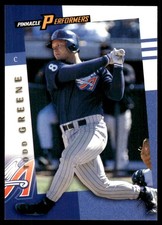 Todd Greene 1998 Pinnacle Performers #114 Angels MLB READ FREE SHIP AutographDen