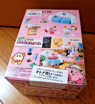 Re-Ment Kirby Star Kirby Pupupu Cafe Time 8 Type Complete BOX New
