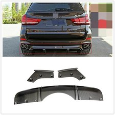 Für BMW F15 X5 M Tech Sport 2014-2018 2015 Heckstoßstange Diffusor Spoiler Lippe