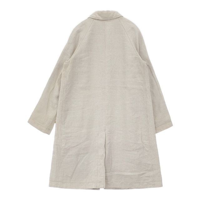 MARGARET HOWELL 578-6112004 PLAIN WEAVE LINEN Bal collar coat