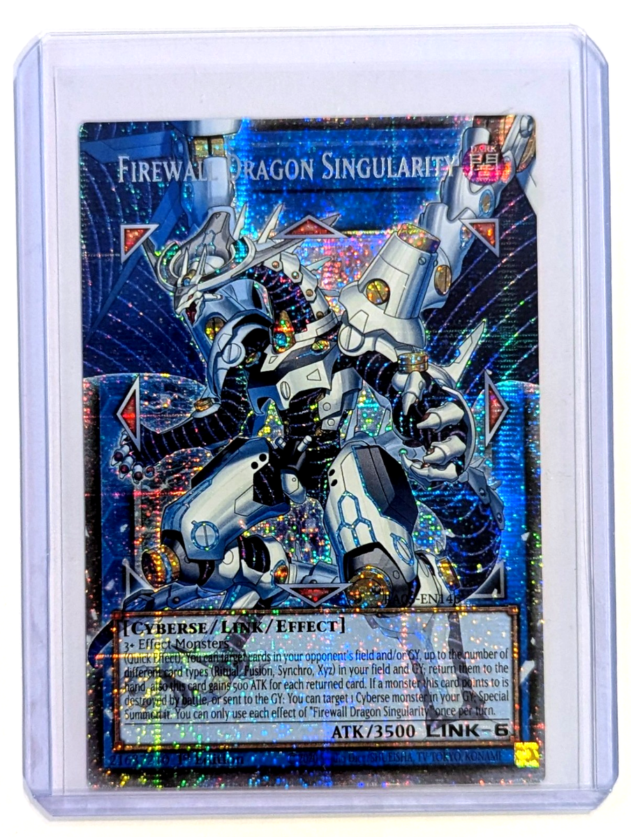 Firewall Dragon Singularity YUGIOH RA05-EN146 OVERFRAME Starlight