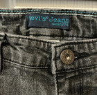 Levis Size 14 Reg Girls Skinny Fit Adjustable Waist Black Wash Denim — photo 1