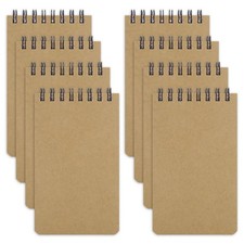 Thboxes 8 Pack Pocket Notebook, 3x5 Small Spiral Notebooks with 60 Sheets/120 Li