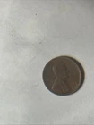 1918 P  #26 No Mint Mark Lincoln Wheat Cent Penny  L On Rim Error BN