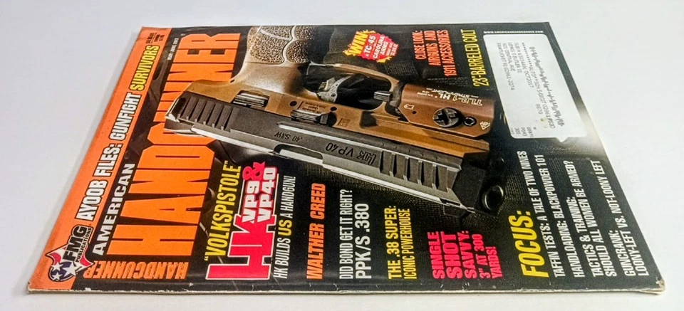 American Handgunner May June 2017 Magazine HK VP9 VP40 Walther Creed Free Ship - Image 2 of 3