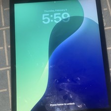 Apple iPad Tablet Gray iPadOS Lightning Connectivity Apple iPad Series