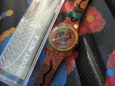 WANAYARRA TJUKURRPA! Swatch ABORIGINAL AUSTRALIAN ART By BRIDGET MUTJI/NIB-RARE!