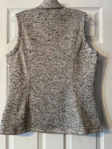 Port Authority Ladies Sweater Fleece Vest L236 Size Large Grey Heather-NWOT - Picture 2 of 5