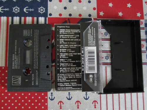 DIANA ROSS THE VERY BEST OF ANTHOLOGY 2 MOTOWN AUDIO CASSETTE ALBUM - Picture 6 of 6