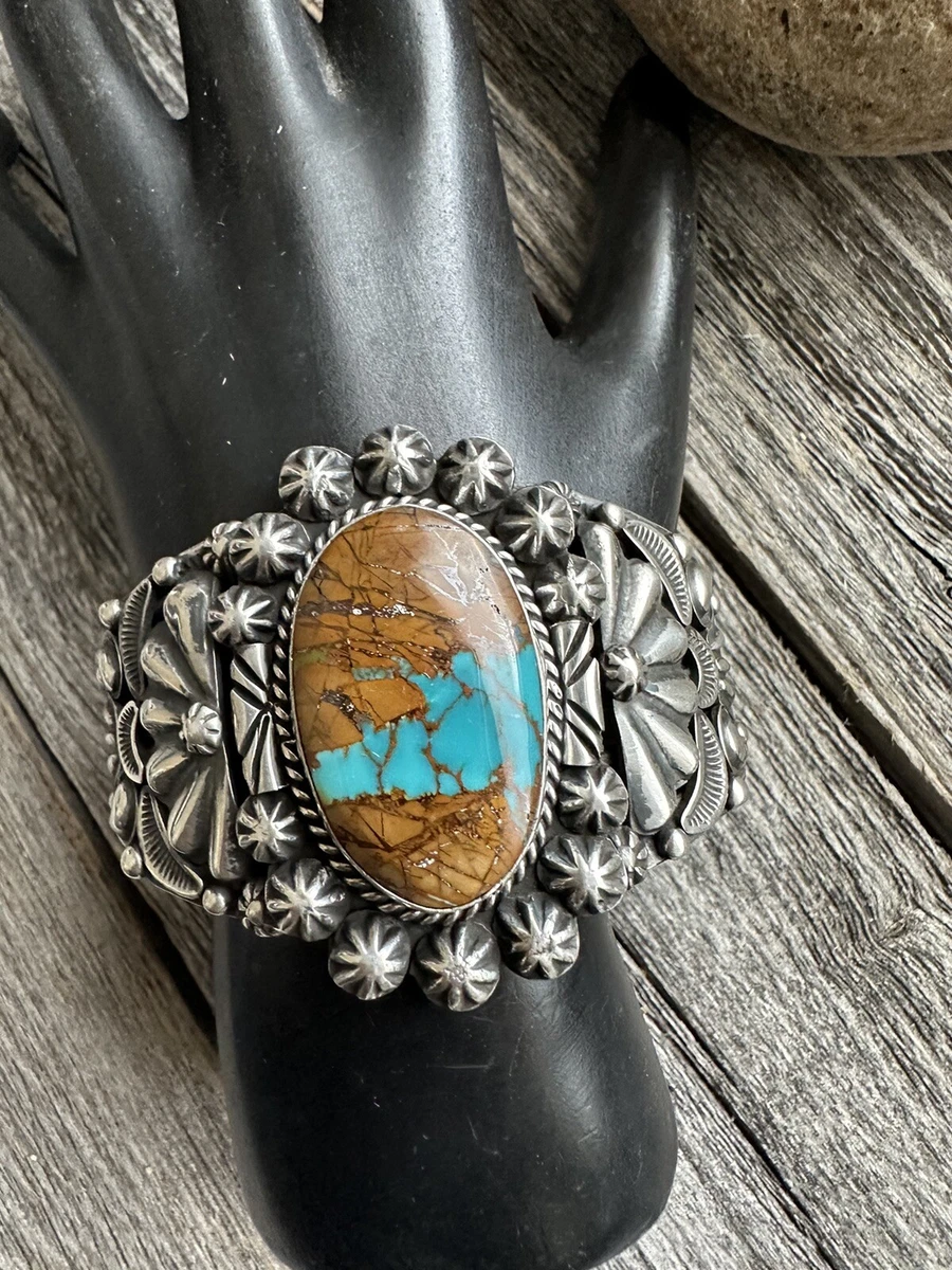 Navajo turquoise cuff bracelet sale