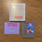 Tetris Nintendo NES Cartridge with Case + Manual - No Box