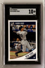 Aaron Judge 2018 Donruss #148 SGC 10 Gem Mint NY Yankees Pop:2