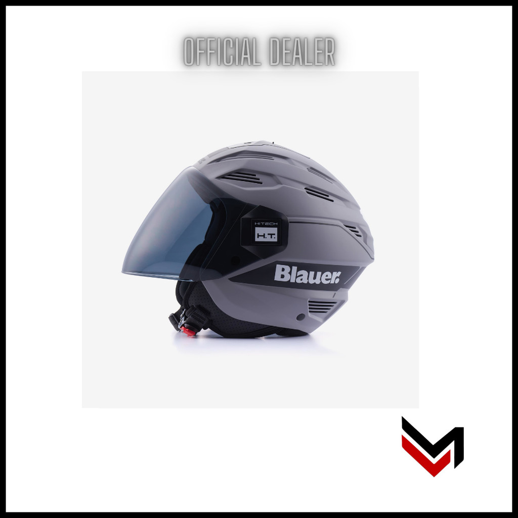 OFFERTA CASCO BLAUER JET VISIERA LUNGA MOTO SCOOTER URBANO BRAT