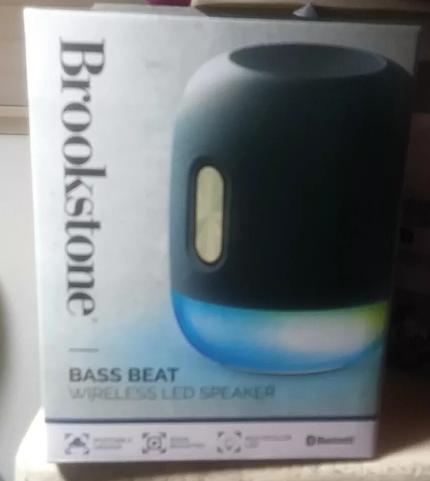 シマノ　BROOKSTONE FB-906 BROOKSTONE Bass Beat Wireless LED Speaker | eBay