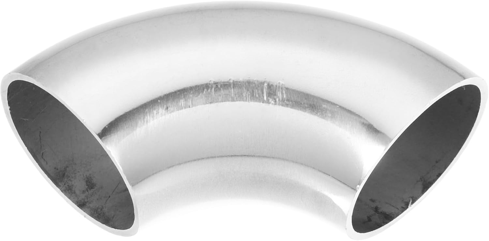 uxcell OD 1.25 Inch 90 Degree SS304 Stainless Steel Bend Tube Exhaust Elbow Pip