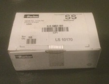 Parker  6-6 GBZ-SS Tube Conn. 3/8" Tube OD x 3/8" Female NPT 316SS NEW Box of 10