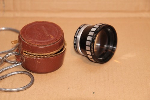 VINTAGE PHOTOGRAPHY CAMERA ACCURA TELEPHOTO LENS V1-T & CASE GREAT DISPLAY PIECE - Picture 8 of 12