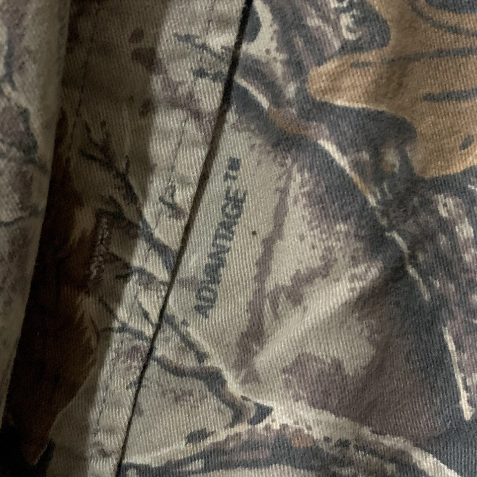 Vintage Walls Advantage Timber Button Down Camo Shirt Size Large USA Long Sleeve - Image 4 of 4