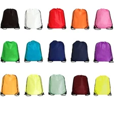 Drawstring Backpacks - Pack of 10 | Cinch Sacks - 14+ Color Options - Threadart 