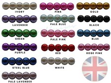 ❤ BUY 3 GET 3 FREE GLASS PEARL BEADS ROUND 200x 4mm 100x 6mm 50x 8mm BEAD PEARLS
