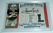 HOWIE LONG 08 NATIONAL TREASURES GAME USED TRIPLE JERSEY AUTO 23/25 SIGNED CARD
