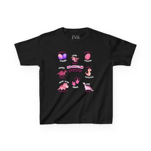 Kids Dinosaur Tee - Cute Dino Graphic Shirt for Little Explorers, Birthday Gift - Picture 3 of 19