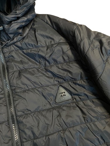Billabong Puffer Jacket Men's Size X-Large Black Adventure Division A/Div Beach - Picture 2 of 8