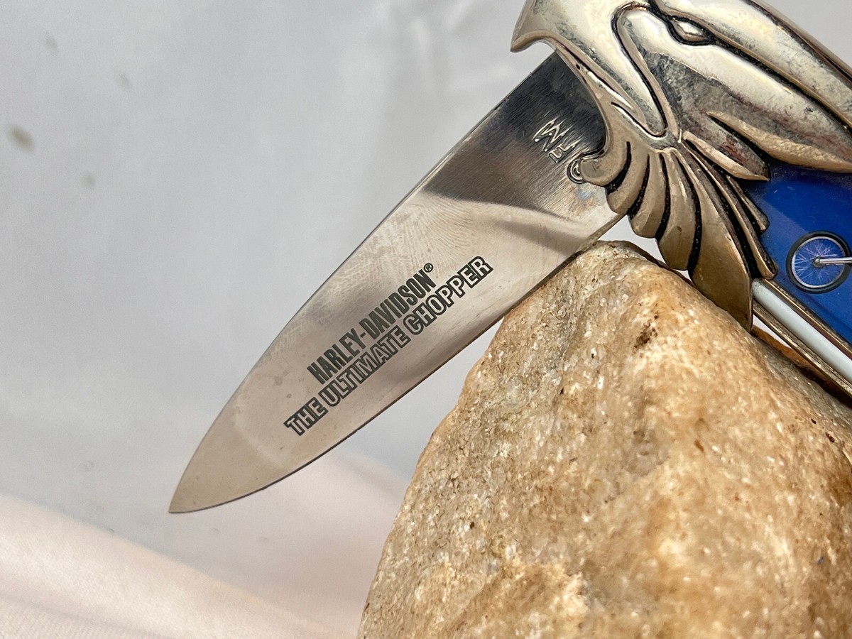 Harley Davidson Knife The Ultimate Chopper Franklin Mint Folding