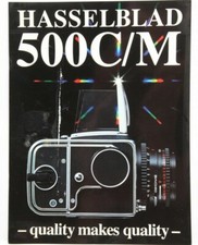 Very Clean Hasselblad 500C/M Quality Makes Quality Brochure P4778