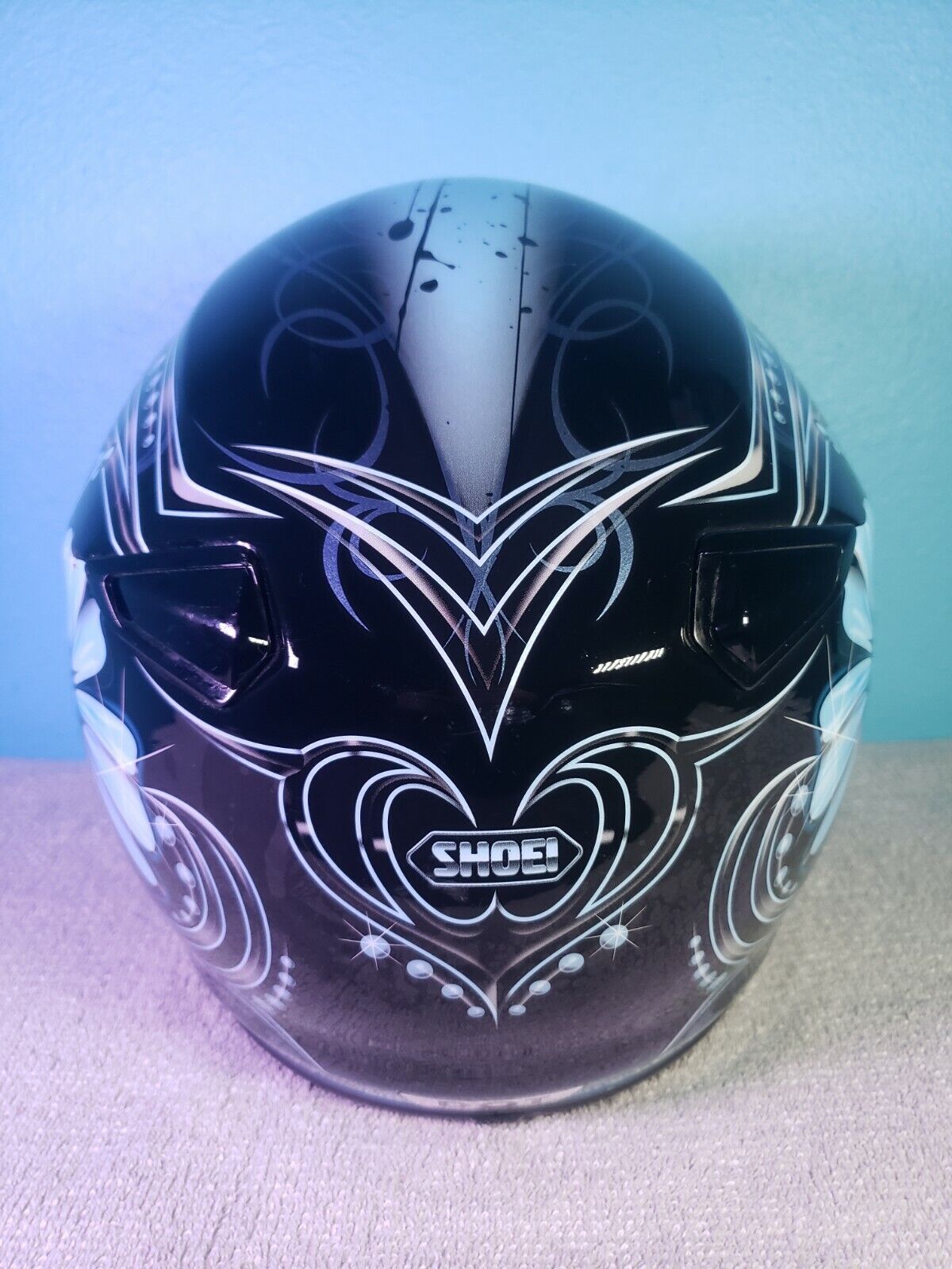 Shoei M2010 Women Motorcycle Helmet CW-1 Shield Sz XXS Black w 