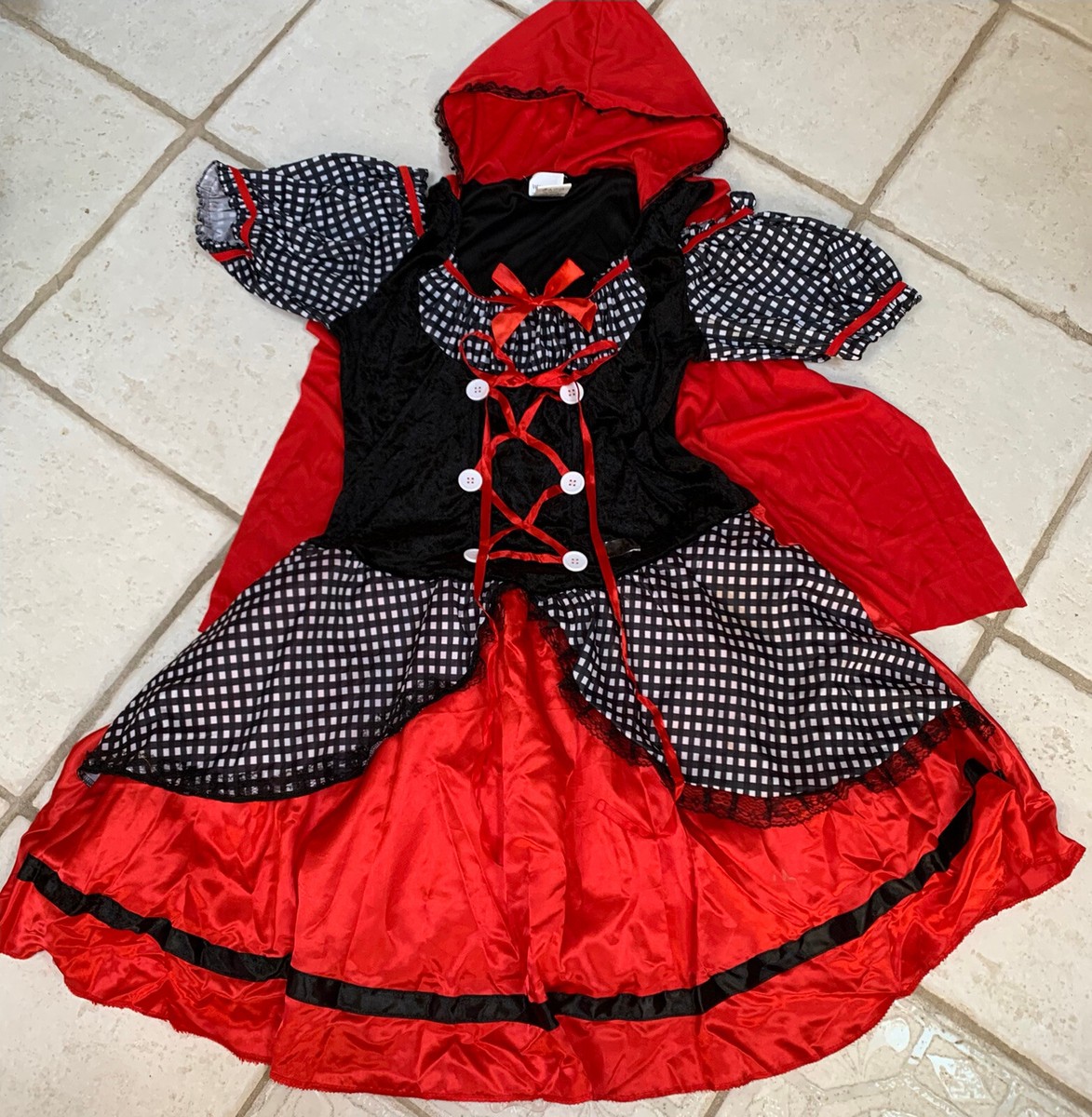 black red riding hood dress Red Riding Hood but make it cute , Some last minute costume inspo for  anyone going out this weekend  only thing I had to get was the cap and  basket. And ofc the couldtume couldnt be completed