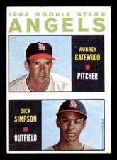 1964 Topps Baseball #127 Angeles Rookies EX/MT *e1