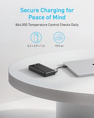 ⭐︎Anker Power Bank 20000mAh 87W USB-C⭐︎ Anker Power Bank 20000mAh USB-C Portable Charger 87W Max Built-in