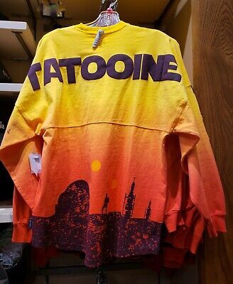 Disney Parks Star Wars Planet Tatooine Spirit Jersey Shirt Pullover Size 2XL NEW