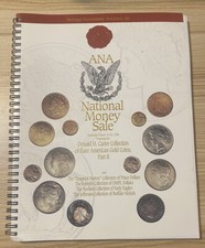 Vintage Coin Auction Catalog The Donald Carter Collection Part II ANA Show 1998