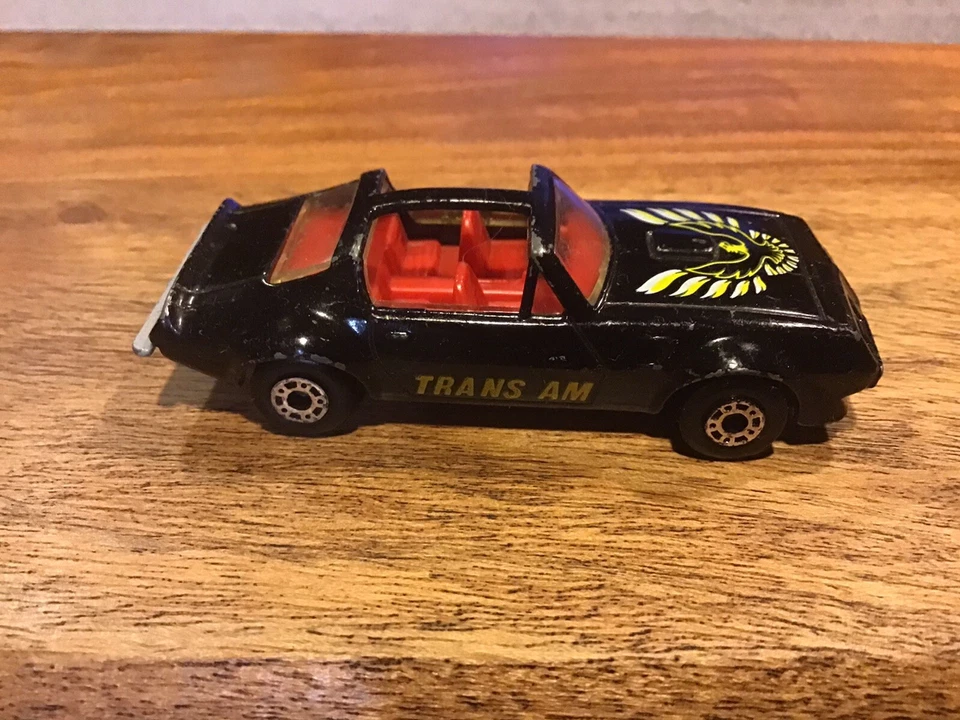 Pontiac Firebird 1979 Matchbox Superfast Trans AM negro vintage Foto 2 de 4