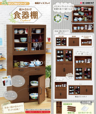 A collection of tableware All 8 types/Dish cupboard set Re-MeNT Figure Figure