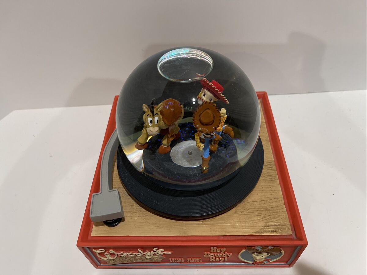 Toy Story 2 Woody's Roundup Hey howdy hey Record Player Snow Toy Story 2 Woody's Roundup Hey howdy hey Record Player Snow