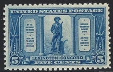 US Scott # 619 - Mint OG NH (tiny gum skips) - Superb Centering!!       (P-7996)