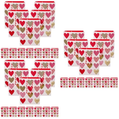 36 PCS Valentine´s Day Gift Bags Paper Bridesmaid Valentine´s Day Gift-