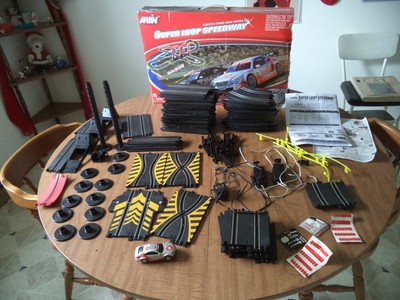 artin super loop speedway electric power road racing set