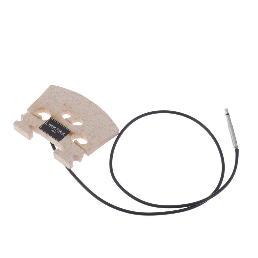 Wood Violin Bridge Piezo Pickup for 4/4 Size Electric Violin eBay