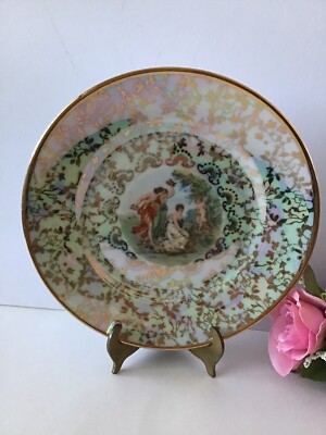 Vintage Jager Eisenberg Cake Plates/Side Plates/Salad Plates Germany set of 2