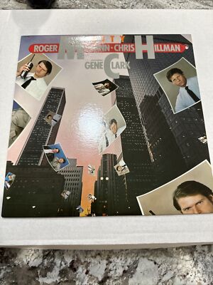 ROGER McGUINN CHRIS HILLMAN FEAT. GENE CLARK: CITY (VINYL, 1980,)
