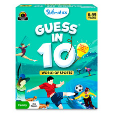 Skillmatics Card Game - Guess in 10 Sports, Perfect for Kids Ages 6 and Up