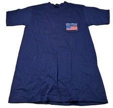 Harley Davidson American Pride American Ride Short Sleeve Graphic Blue T-Shirt M
