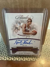 2020-21 Panini Flawless Kurt Rambis Auto 16/25